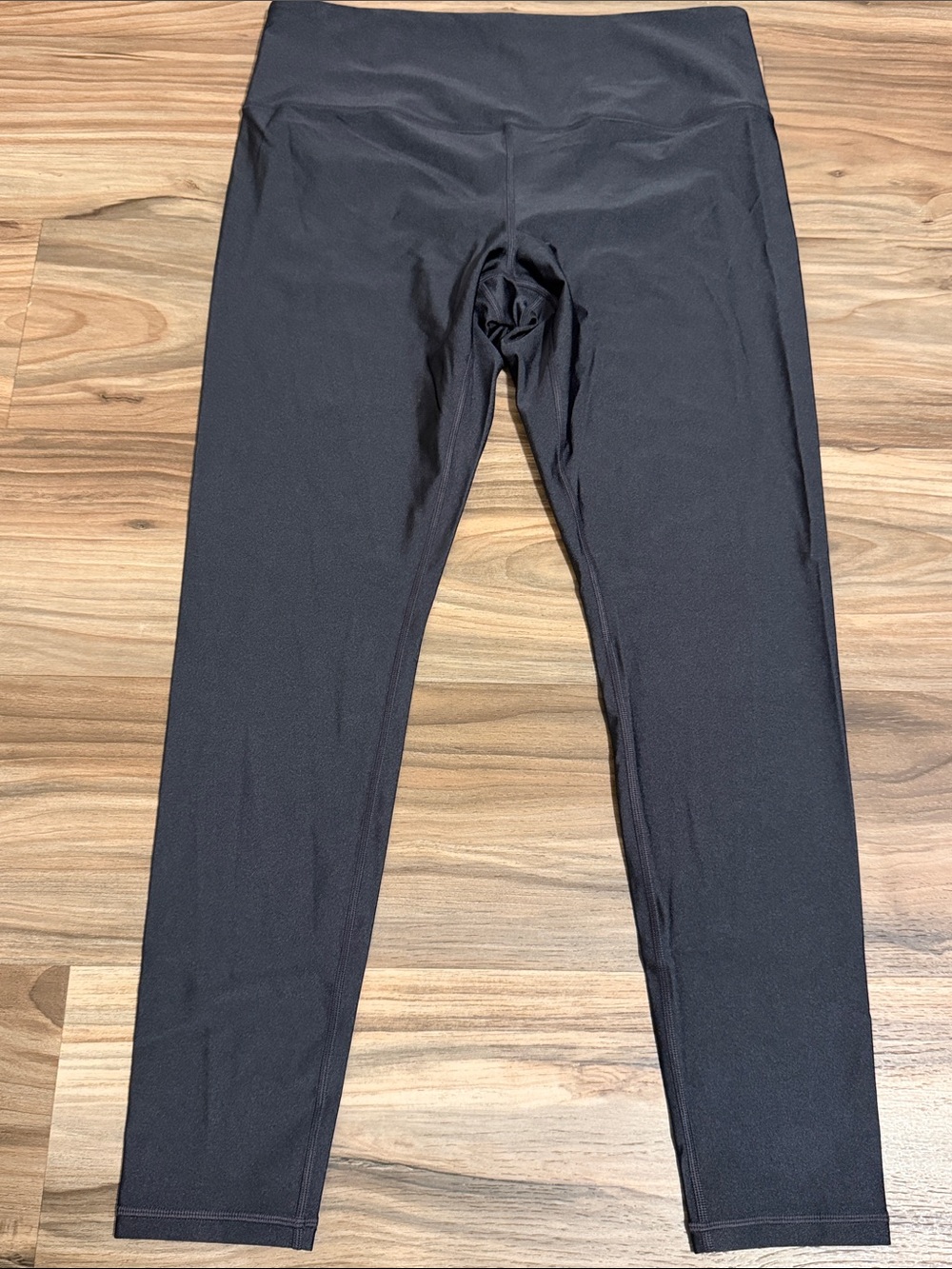Athleta Elation Ultra High Rise Tight Shimmer Gray Yoga Pants Women's XL